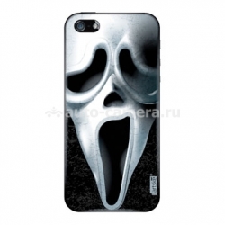Пластиковый чехол на заднюю крышку iPhone 5 / 5S Artske Uniq Case, рисунок Scream (UC-W12-IP5)