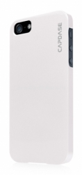 Пластиковый чехол на заднюю крышку iPhone 5 / 5S Capdase Karapace Jacket Pearl, цвет pearl white (KPIH5-P102)