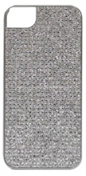 Пластиковый чехол на заднюю крышку iPhone 5 / 5S iCover Combi Crystal, цвет Silver/Silver (IP5-CT-S/S )