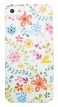 Пластиковый чехол на заднюю крышку iPhone 5 / 5S iCover Spring Flower Design 02 (IP5-DER-F2)