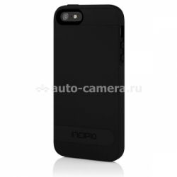 Пластиковый чехол на заднюю крышку iPhone 5 / 5S Incipio OVRMLD Case, цвет black (IPH-837)