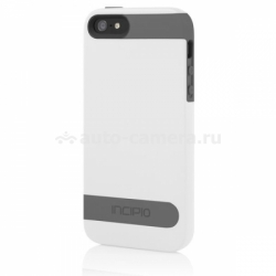 Пластиковый чехол на заднюю крышку iPhone 5 / 5S Incipio OVRMLD Case, цвет gray (IPH-841)