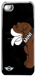 Пластиковый чехол на заднюю крышку iPhone 5 / 5S Mini Hard Case Bulldog, цвет black (MNHCP5DOBL)