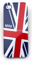 Пластиковый чехол на заднюю крышку iPhone 5 / 5S Mini Hard Cover design 02, цвет navy (MNHCP502NA)