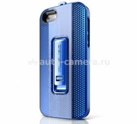 Пластиковый чехол на заднюю крышку iPhone 5 / 5S Musubo Nightwalker, цвет blue (MU11022BE)
