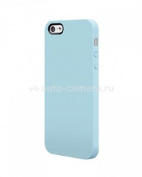 Пластиковый чехол на заднюю крышку iPhone 5 / 5S Switcheasy Nude, цвет BabyBlue (SW-NUI5-BBL)