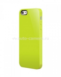 Пластиковый чехол на заднюю крышку iPhone 5 / 5S Switcheasy Nude, цвет Lime (SW-NUI5-L)