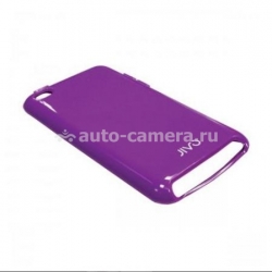 Пластиковый чехол на заднюю крышку iPod Touch 4G Jivo TPU Case, цвет purple (JI-1233)