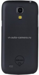 Пластиковый чехол на заднюю крышку Samsung Galaxy S4 mini (i9190) Ozaki O!Coat-0.4Jelly, цвет black (OC705BK)