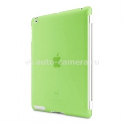 Пластиковый чехол-накладка для iPad Air Fliku Smart Guard, цвет зеленый, прозрачный (FLK103014)
