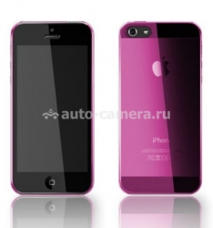 Пластиковый чехол-накладка для iPhone 5 / 5S Caze Zero, цвет pink