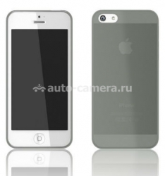 Пластиковый чехол-накладка для iPhone 5 / 5S Caze Zero Matte, цвет grey
