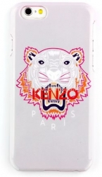 Пластиковый чехол-накладка для iPhone 6 Kenzo Tiger head Hard, цвет Grey (KZTIGCOVIP6G)