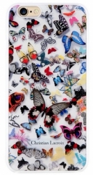 Пластиковый чехол-накладка для iPhone 6 Lacroix Butterfly Hard, цвет White (CLBPCOVIP64W)
