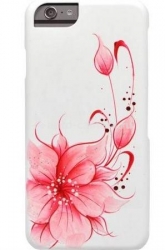 Пластиковый чехол-накладка для iPhone 6 Plus iCover HP Flower Pink, цвет Pink (IP6/5.5-HP/W-FB/P)
