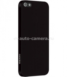 Полиуретановый чехол для iPhone 5 / 5S Ozaki O!Coat 0.3 Solid, цвет Black (OC530BK)