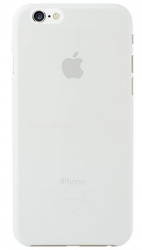 Полиуретановый чехол-накладка для iPhone 6 Plus Ozaki O!coat 0.4 JELLY, цвет Transparent (OC580TR)