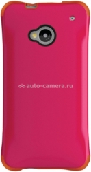 Противоударный чехол для HTC ONE Ballistic Aspira Series, цвет hot pink/tangerine (AP1132-A105)