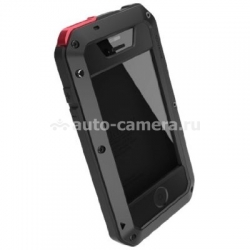 Противоударный чехол для iPhone 4 / 4S LunaTik TakTik Extreme, цвет red/ black (TPBBR-030G)