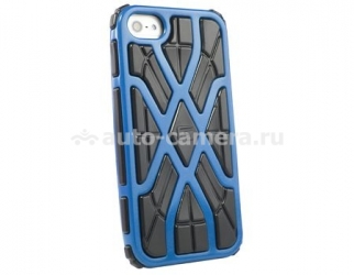 Противоударный чехол для iPhone 5 / 5S G-Form Xtreme Case, цвет blue/black (EPHS00203BE)