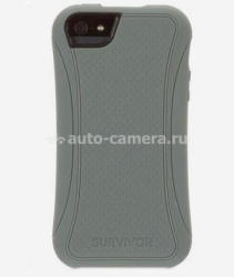 Противоударный чехол для iPhone 5 / 5S Griffin Survivor Slim, цвет gray (GB37431)