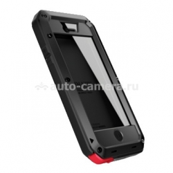 Противоударный чехол для iPhone 5 / 5S LunaTik TakTik Extreme 5, цвет red/ black (TT5H-001)