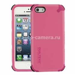Противоударный чехол для iPhone 5 / 5S Pure Gear DualTek Extreme Shock Case, цвет pink (02-001-01864)