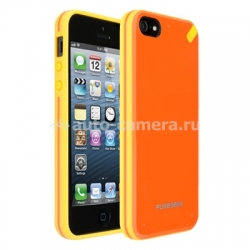 Противоударный чехол для iPhone 5 / 5S Pure Gear Slim Shell Case, цвет orange (02-001-01823)