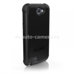 Противоударный чехол для Samsung Galaxy Note 2 (N7100) Ballistic Shell Gel Case, цвет black (SG1072-M005)