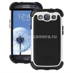 Противоударный чехол для Samsung Galaxy S3 (i9300) Ballistic SG Maxx Series, цвет black/white (SX0932-M385)