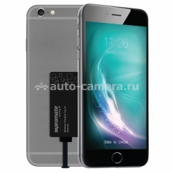 Qi приемник для беспроводной зарядки iPhone 6 Promate AuraTag-i6, цвет Black