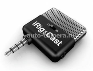 Репортерский микрофон для iPhone, iPod, iPad и Android IK Multimedia iRig Mic Cast (iRig Mic Cast)