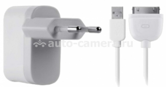 Сетевое зарядное устройство для iPhone 4 и 4S Belkin Home MicroCharger 1A (F8Z884cw04)