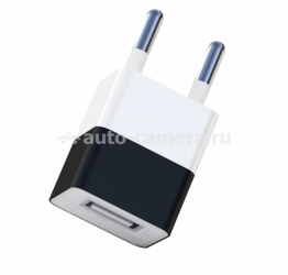 Сетевое зарядное устройство для iPhone, iPad, iPad mini и iPod Luardi HI Tech AC adapter, цвет black (luad11blk)