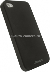 Силиконовый чехол на заднюю крышку iPhone 5 / 5S Jekod, цвет черный