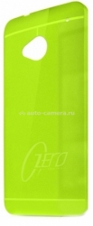 Силиконовый чехол-накладка для HTC One (M7) Itskins ZERO.3, цвет зеленый (HTON-ZERO3-GREN)