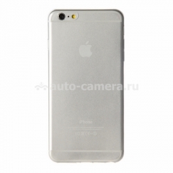 Силиконовый чехол-накладка для iPhone 6 Plus, цвет Clear