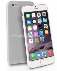 Силиконовый чехол-накладка для iPhone 6 Plus Uniq Bodycon Case, цвет Transparent (IP6PHYB-BDCCLR)