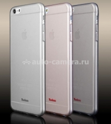 Силиконовый чехол-накладка для iPhone 6 Plus Yoobao Glow Protect case, цвет Black
