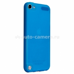 Силиконовый чехол-накладка для iPod touch 5G Ozaki O!coat Wardrobe, цвет Blue (OC610BU)