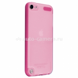 Силиконовый чехол-накладка для iPod touch 5G Ozaki O!coat Wardrobe, цвет pink (OC610PK)