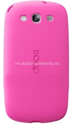 Силиконовый чехол-накладка для Samsung Galaxy S3 (i9300) Taylor Soap, цвет pink