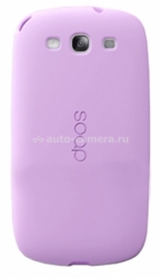 Силиконовый чехол-накладка для Samsung Galaxy S3 (i9300) Taylor Soap, цвет purple