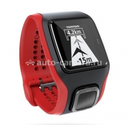 Спортивные часы TomTom MultiSport Cardio, цвет Black / Red