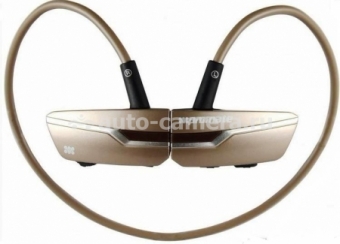 Стерео Bluetooth® гарнитура для iPhone, iPad, Samsung и HTC Promate Match, цвет Gold