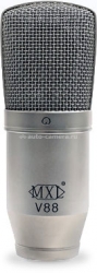 Студийный конденсаторный микрофон MXL V88, цвет Silver