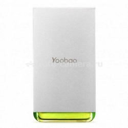 Сверхтонкий внешний аккумулятор для iPhone, iPad mini и Samsung YOOBAO Cool-Slim Power Bank 3500 мАч, цвет Silver (YB-681)