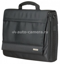 Универсальная сумка для Macbook 15" и других ноутбуков 15.6" Belkin Messenger Microfiber Case, цвет черный (F8N254CW)