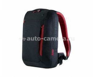 Универсальный рюкзак для Macbook Pro 17" и других ноутбуков до 17" Belkin Slim Backpack, цвет черно-красный (F8N159eaBR)