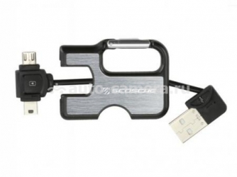 Универсальный USB-кабель для зарядки и синхронизации Scosche clipSYNC (USBMM3)